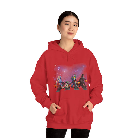 Galaxy Walking Unisex Hoodie - Fandom-Made