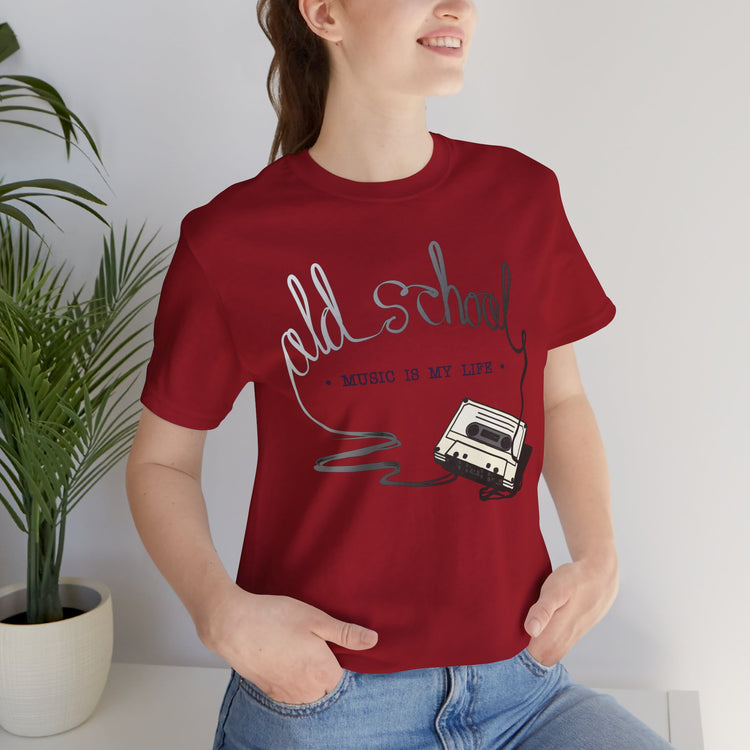 Old School Music Unisex T-Shirt - Fandom-Made