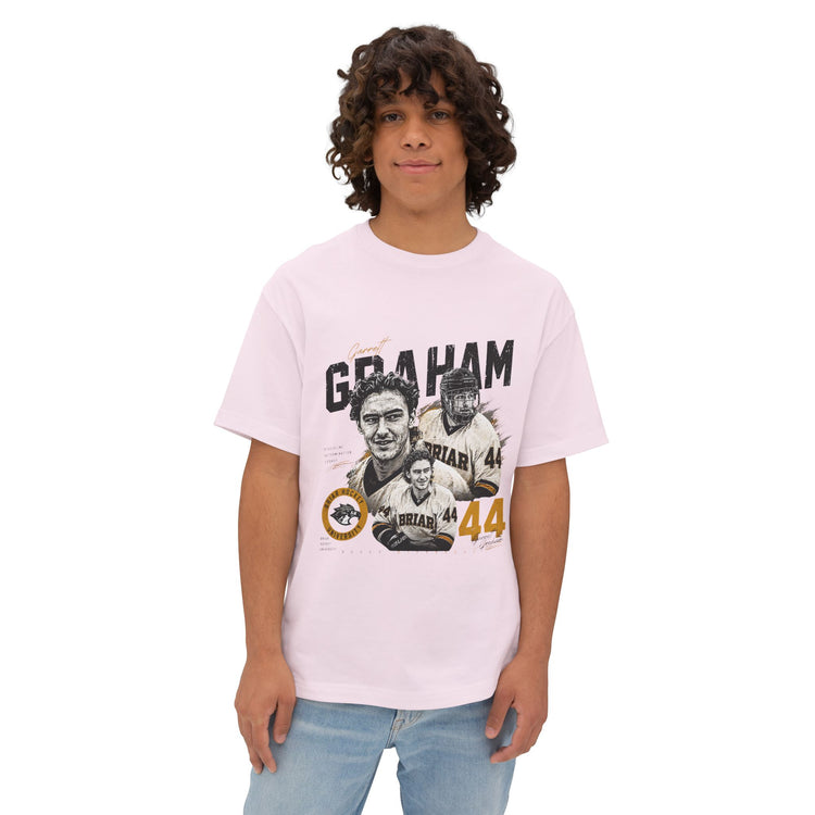 Graham Collage Unisex Oversized Boxy Tee