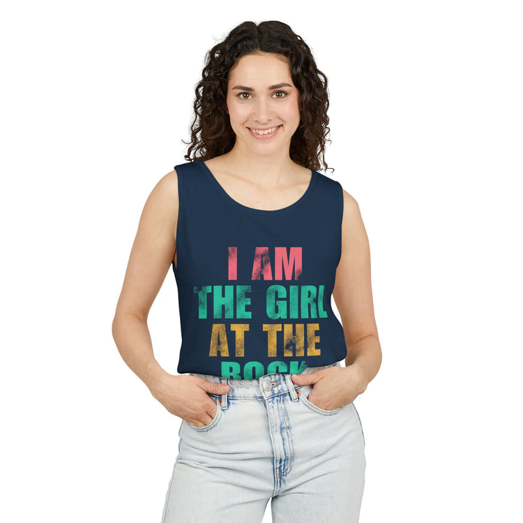 Girl At The Rock Show Tank Top