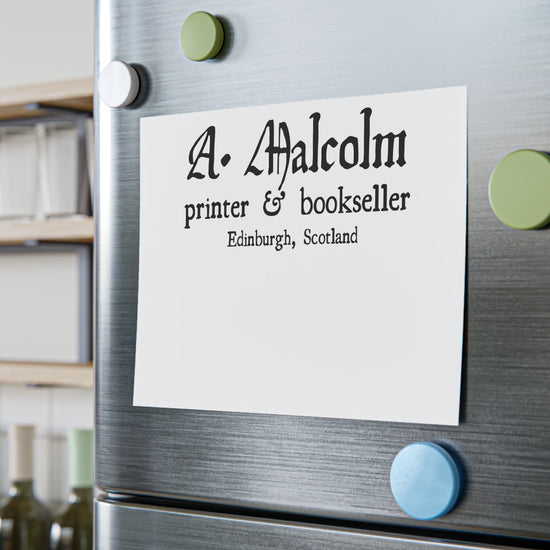 A. Malcolm Printer Post-it® Note Pad - Fandom-Made