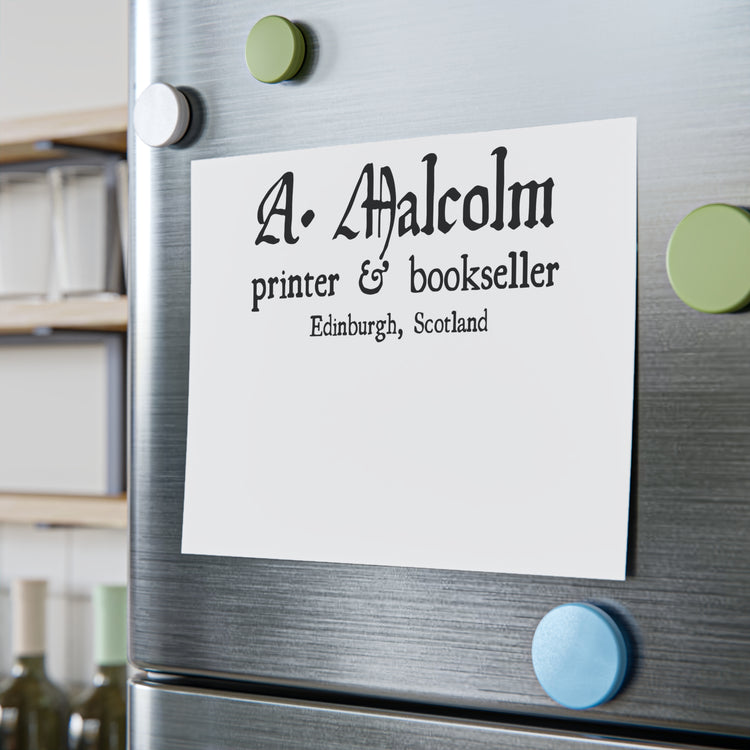 A. Malcolm Printer Post-it® Note Pad - Fandom-Made