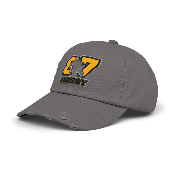 Crosby Distressed Cap - Fandom-Made