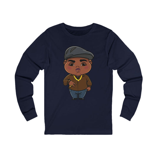 Biggie Smalls Unisex Long Sleeve T-Shirt - Fandom-Made