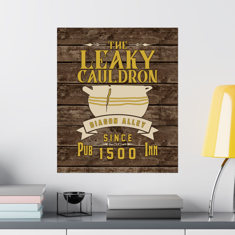 The Leaky Cauldron Poster