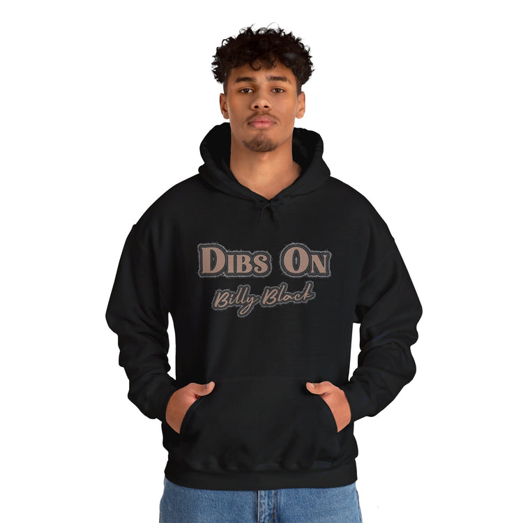 Dibs On Billy Black Hoodie