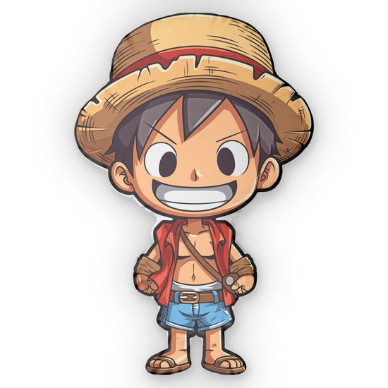 Luffy-Shaped Pillow - Fandom-Made