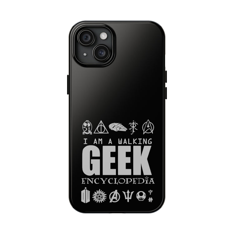 Geekdom Encyclopedia Phone Cases