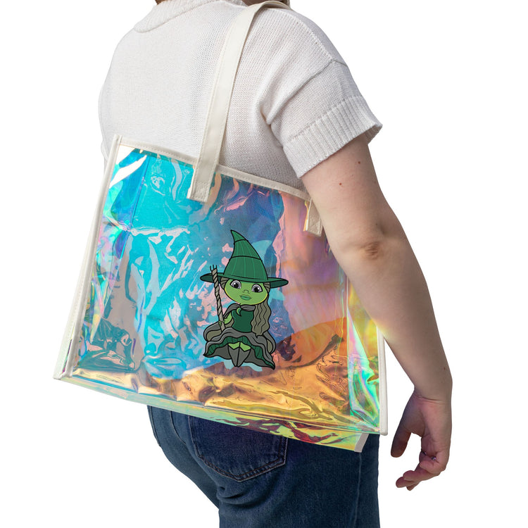 Elphie Holographic Tote Bag
