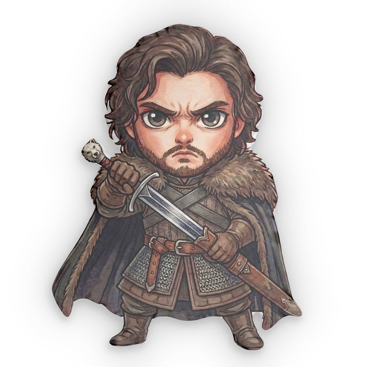 Jon Snow-Shaped Pillow