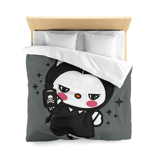 Wednesday Kitty Duvet Cover - Fandom-Made