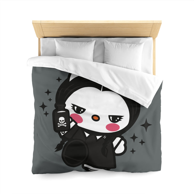 Wednesday Kitty Duvet Cover - Fandom-Made