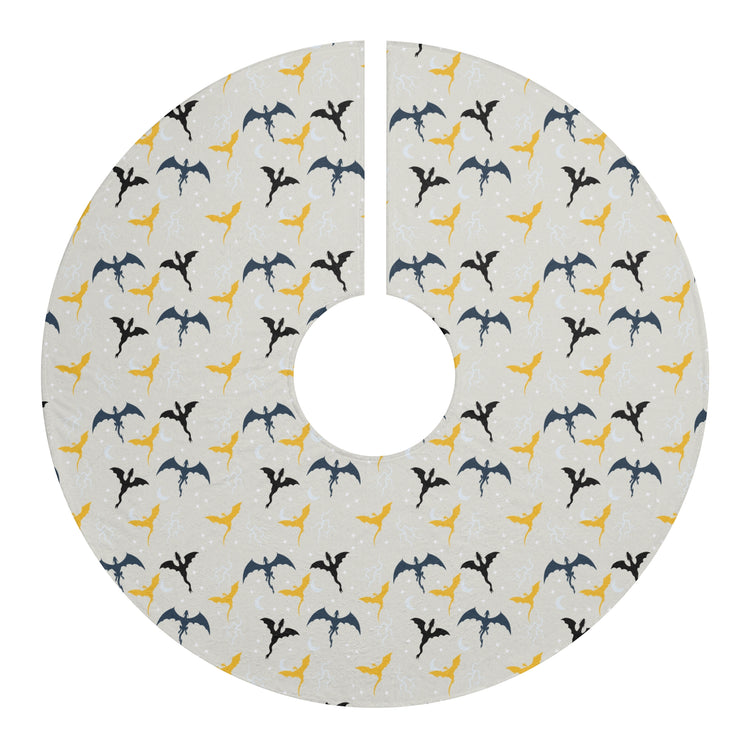 Fourth Wing Christmas Tree Skirt - Fandom-Made