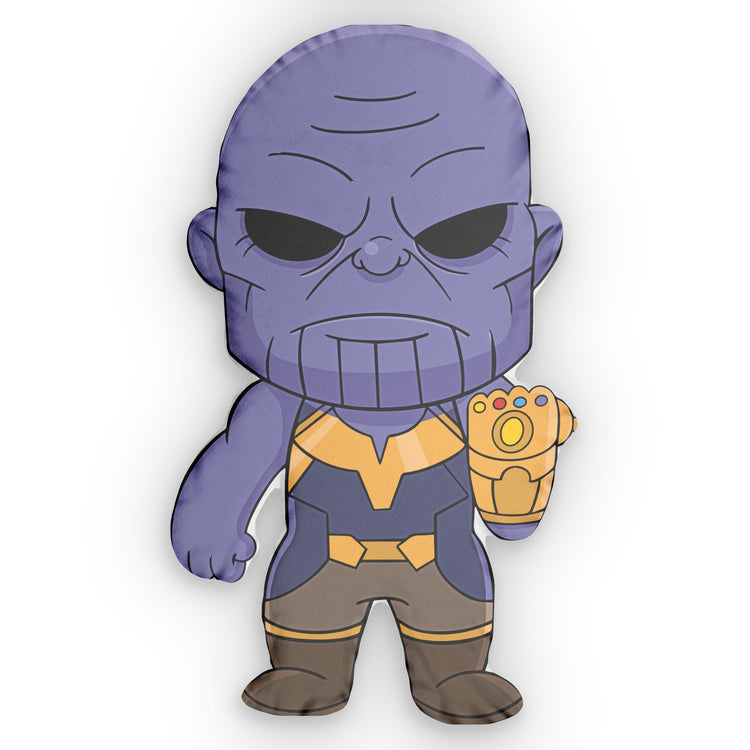 Thanos-Shaped Pillow