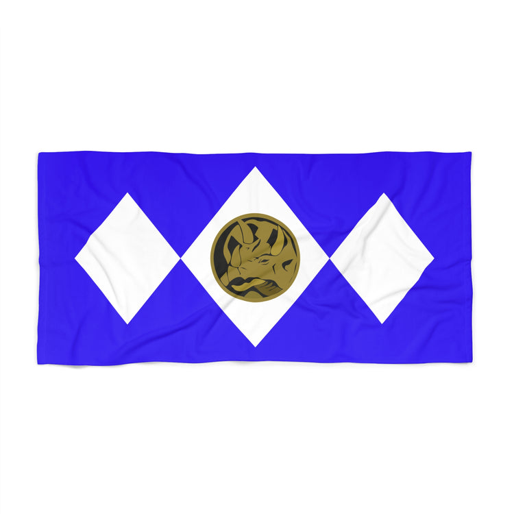 Blue Power Ranger Beach Towel - Fandom-Made