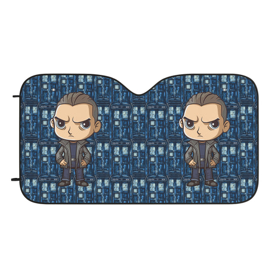 The 9th Doctor Car Sun Shades - Fandom-Made