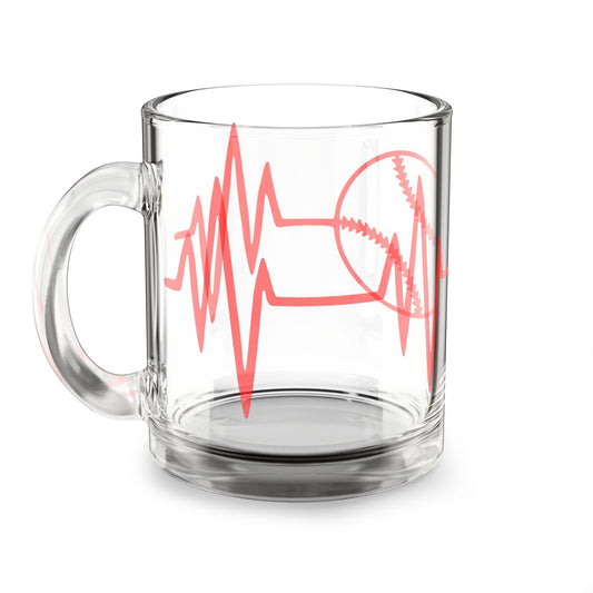 My Heart Beats For Baseball Mug