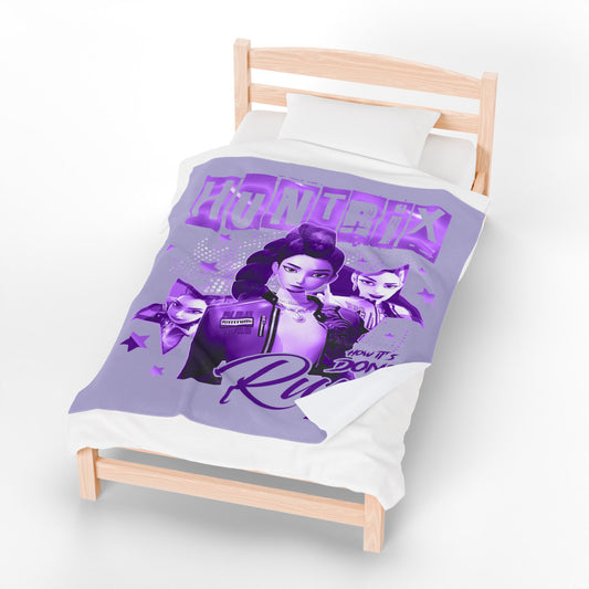 How It's Done Rumi Velveteen Plush Blanket
