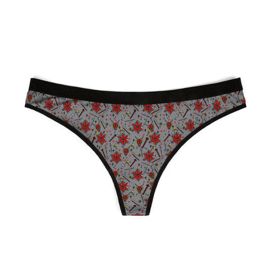 Stranger Things Women's Thongs - Fandom-Made