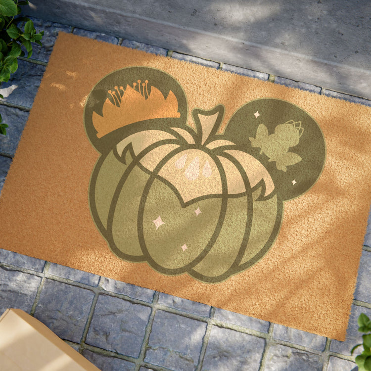 Princess Tiana Pumpkin Doormat
