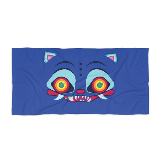 Derpy Face Beach Towel