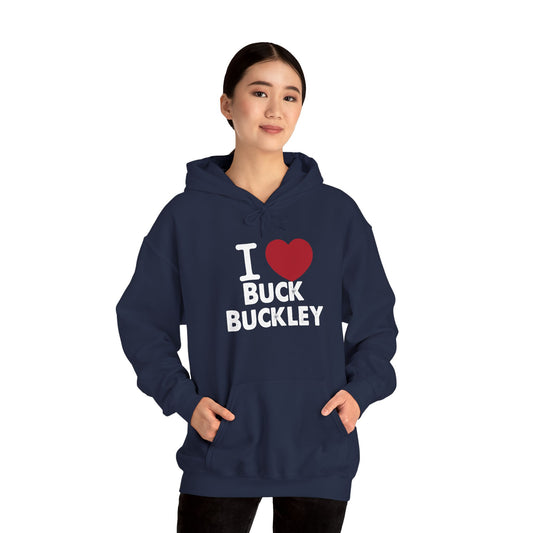 I Love Buck Buckley Unisex Hoodie - Fandom-Made