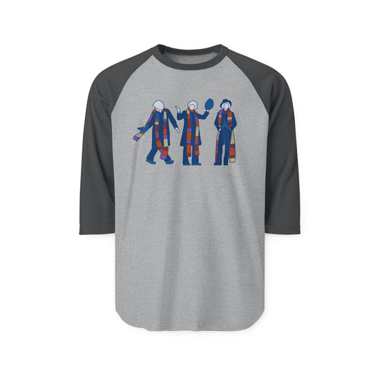 Fourth Doctor 3/4 Raglan Shirt - Fandom-Made