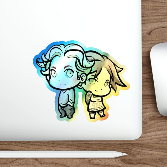 Alice and Jasper Cullen Holographic Sticker - Fandom-Made