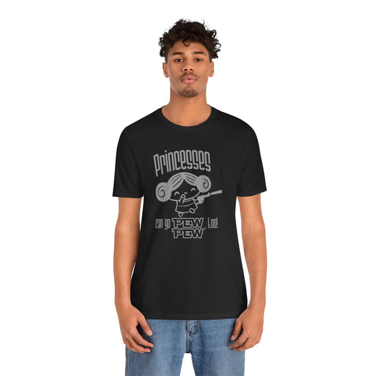 Princesses Go Pew Pew T-Shirt - Fandom-Made