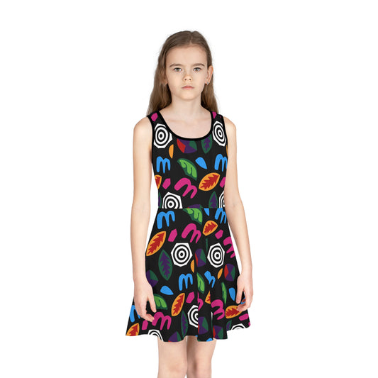 Jane's World Girls' Sleeveless Sundress - Fandom-Made