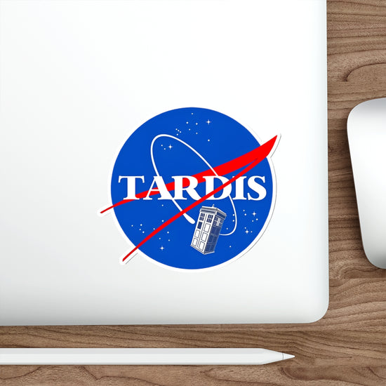 Time And Relative Dimension in Space Die-Cut Sticker - Fandom-Made