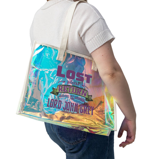 Lost Return To... Lord John Grey Holographic Tote Bag - Fandom-Made