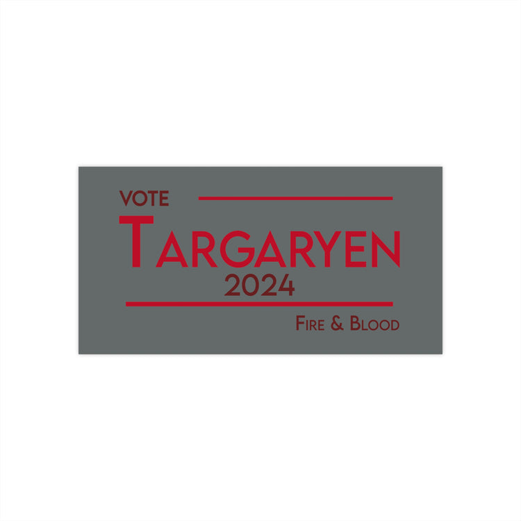 Vote Targaryen 2024 Bumper Sticker