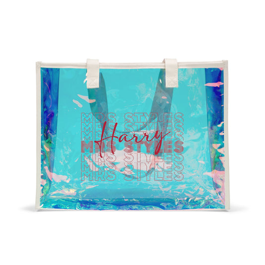 Mrs. Styles Holographic Tote Bag - Fandom-Made