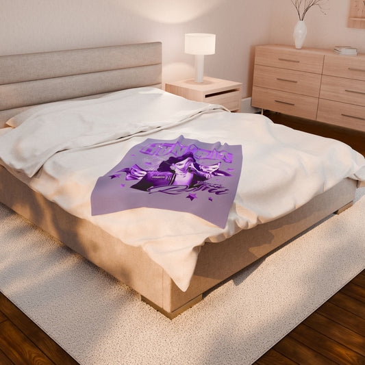 How It's Done Rumi Velveteen Plush Blanket