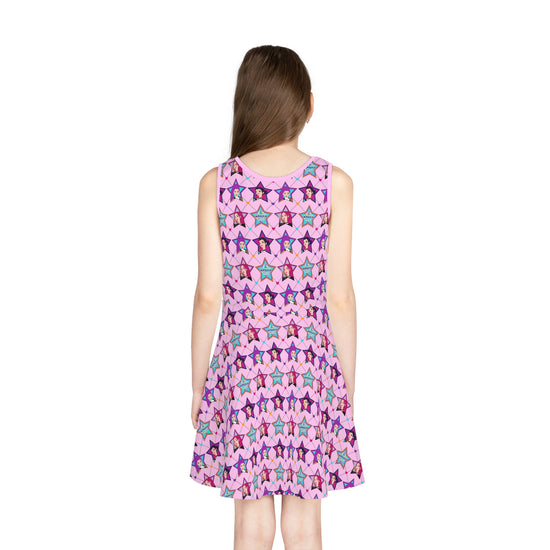 Huntrix Girls' Sleeveless Sundress - Fandom-Made