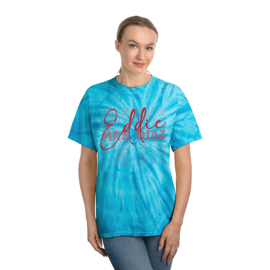Mrs. Eddie Diaz Tie-Dye Tee - Fandom-Made