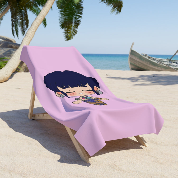 Zoey Beach Towel - Fandom-Made