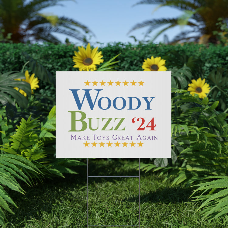 Woody & Buzz '24 Yard Sign