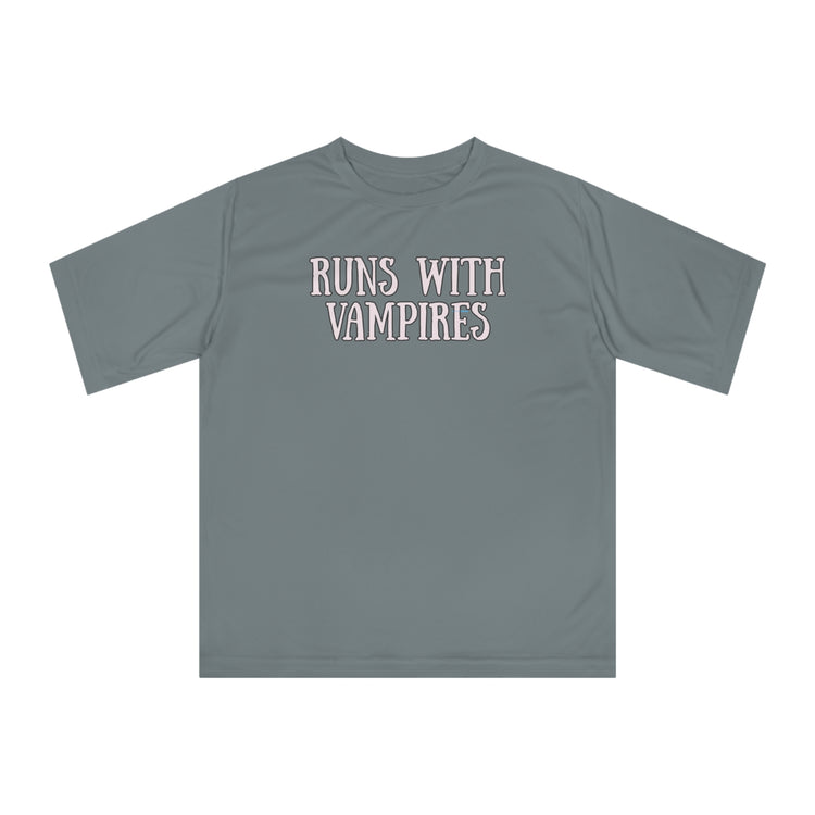 Runs With Vampires Performance T-shirt - Fandom-Made