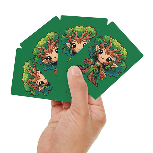 Dryad Guardian Poker Cards