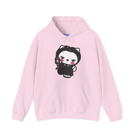 Wednesday Kitty Hoodie - Fandom-Made