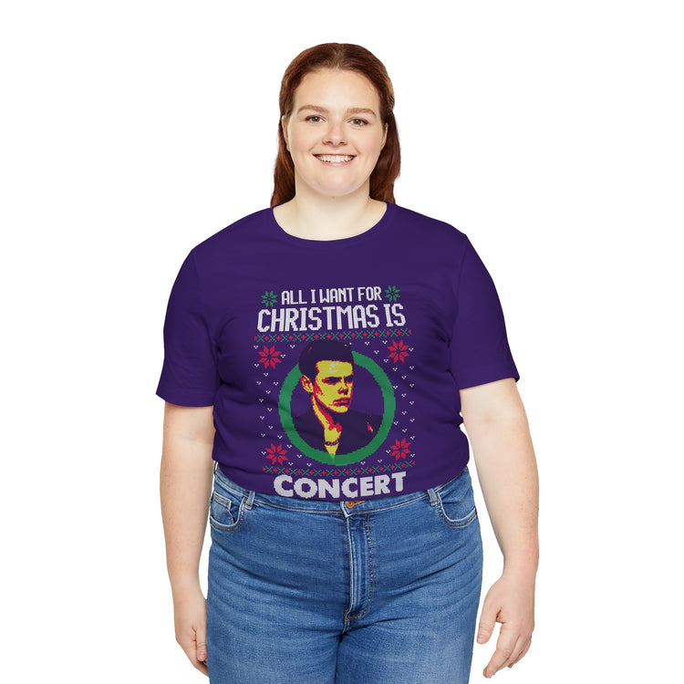 All I Want For Christmas Is Concert Tix Unisex T-Shirt