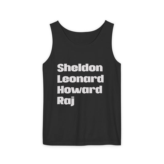 Big Bang Names Tank Top - Fandom-Made