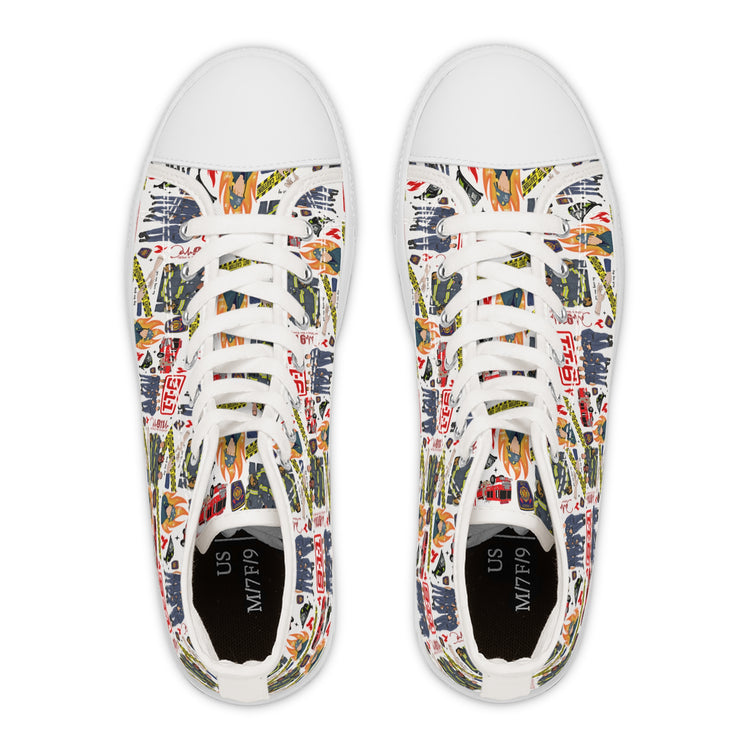 9-1-1 What's Your Emergency Women's High Top Sneakers