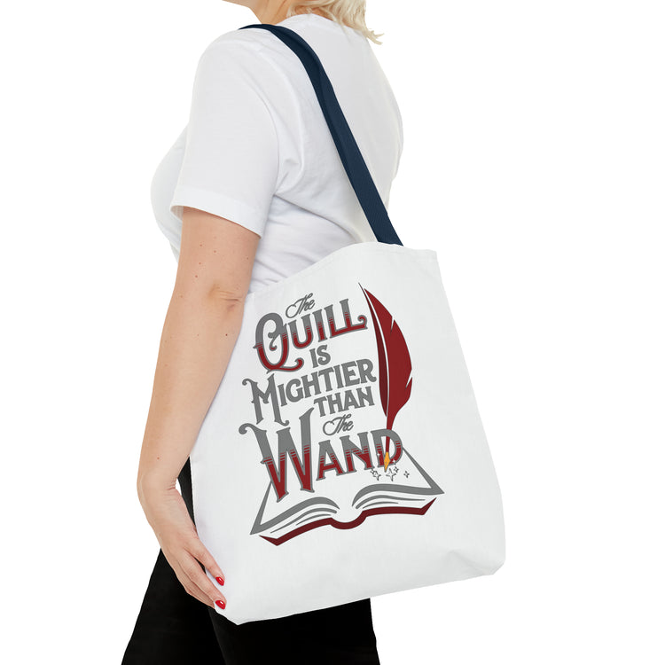 Quill Is Mightier Than The Wand Tote Bag - Fandom-Made