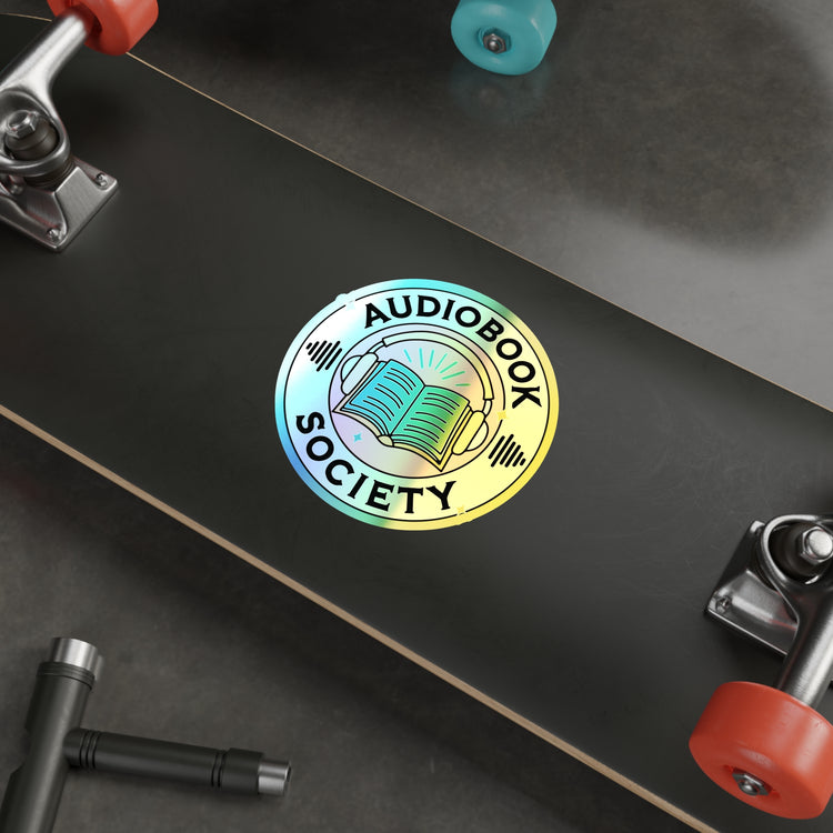 Audiobook Society Holographic Sticker