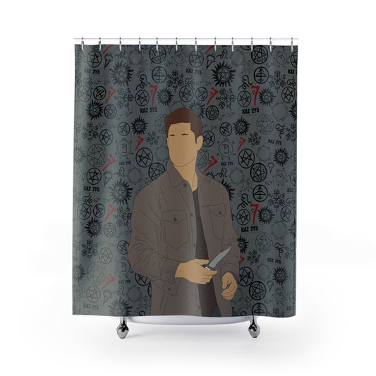 Dean Winchester Shower Curtain