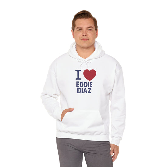 I Love Eddie Diaz Unisex Hoodie - Fandom-Made