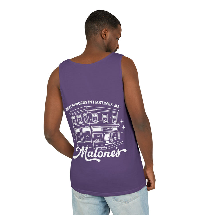 Malone's Unisex Garment-Dyed Tank Top